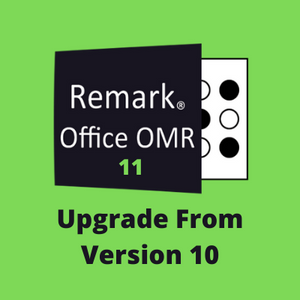 Remark Office OMR V11 Upgrade From V10